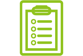 検査前の問診票の確認